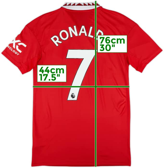 2022-23 Manchester United Home Shirt Ronaldo #7 - 10/10 - (XS)
