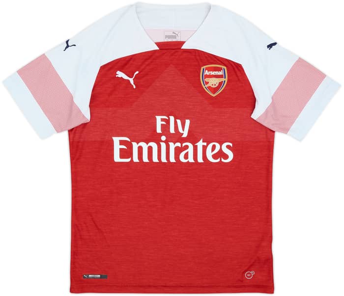 2018-19 Arsenal Home Shirt Saka #87 - 9/10 - (M)