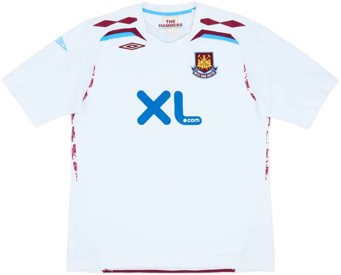 2007-08 West Ham Away Shirt Noble #16 - 6/10 - (XL)