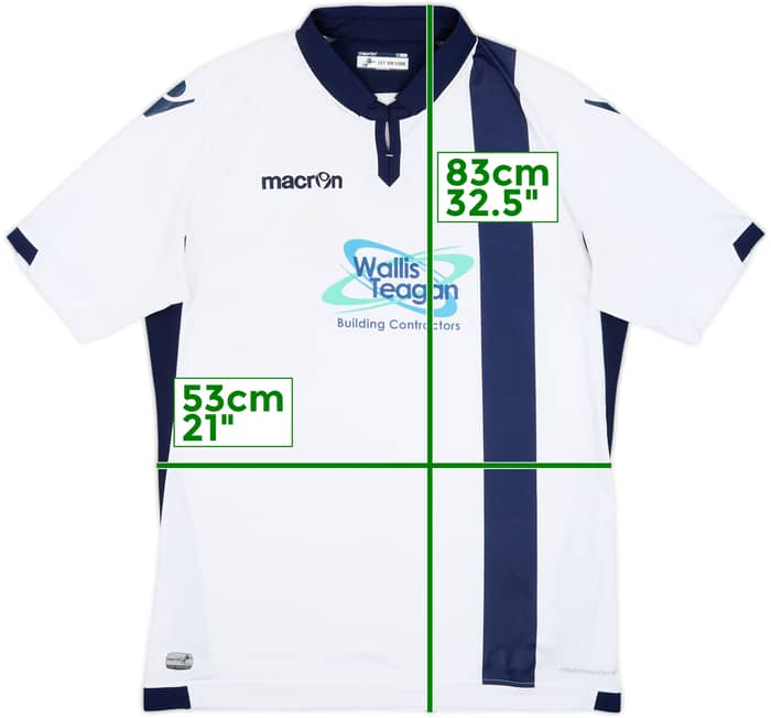 2015-16 Millwall Away Shirt - 8/10 - (XXL)