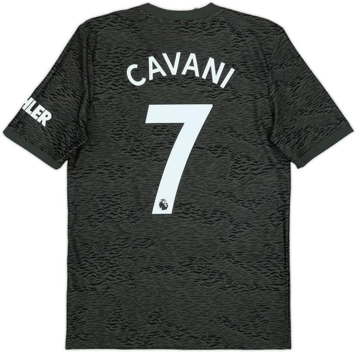 2020-21 Manchester United Away Shirt Cavani #7 - 8/10 - (XL.Boys)