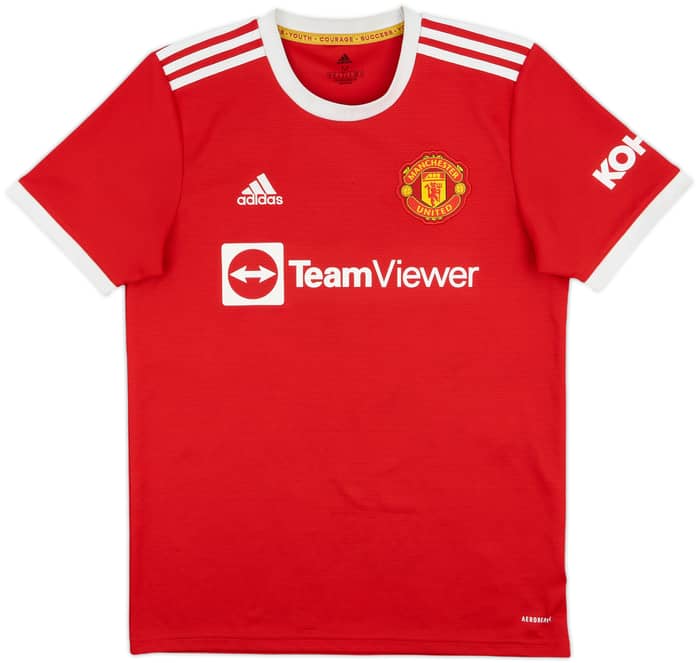 2021-22 Manchester United Home Shirt Ronaldo #7 - 6/10 - (M)