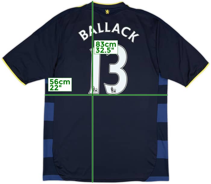 2009-10 Chelsea Away Shirt Ballack #13 - 5/10 - (L)