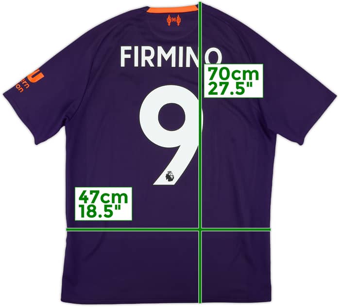 2018-19 Liverpool Away Shirt Firmino #9 - 10/10 - (S)