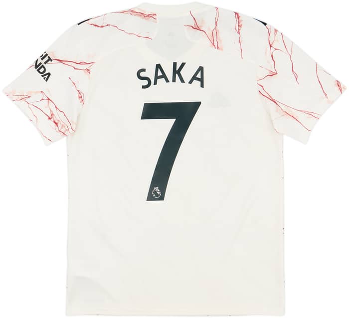 2020-21 Arsenal Away Shirt Saka #7 - 10/10 - (M)