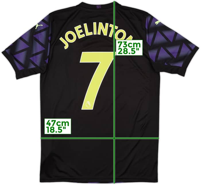 2020-21 Newcastle Third Shirt Joelinton #7 - 10/10 - (M)
