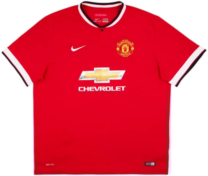 2014-15 Manchester United Home Shirt - 5/10 - (XXL)