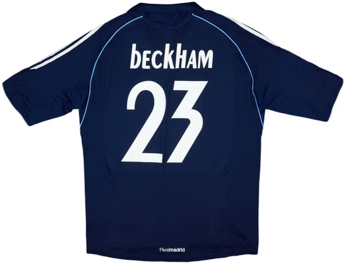 2005-06 Real Madrid Away Shirt Beckham #23 - 8/10 - (L)