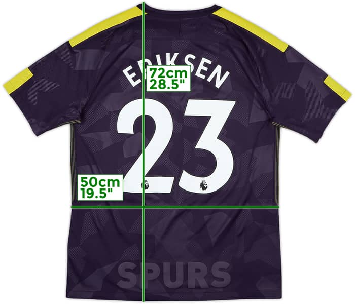 2017-18 Tottenham Third Shirt Eriksen #23 - 9/10 - (M)