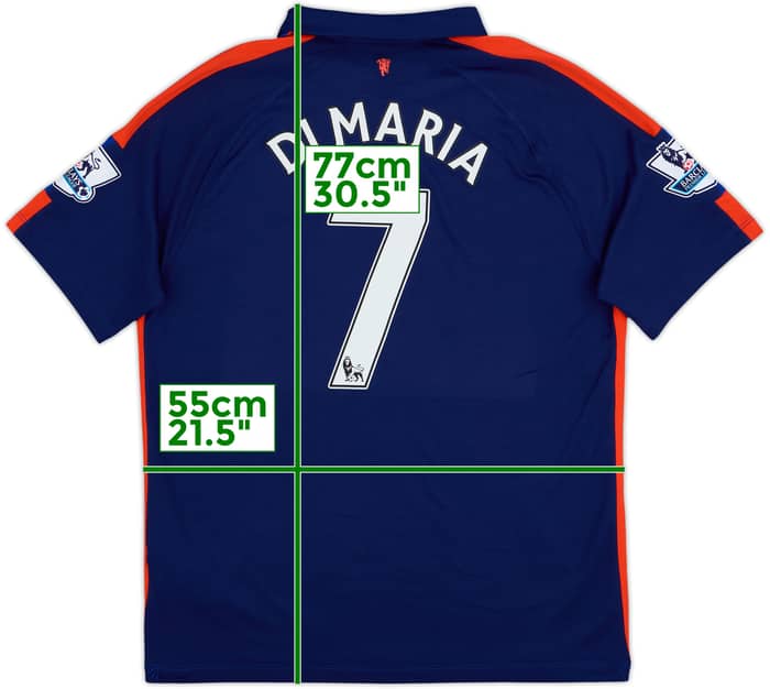 2014-15 Manchester United Third Shirt Di Maria #7 - 9/10 - (L)