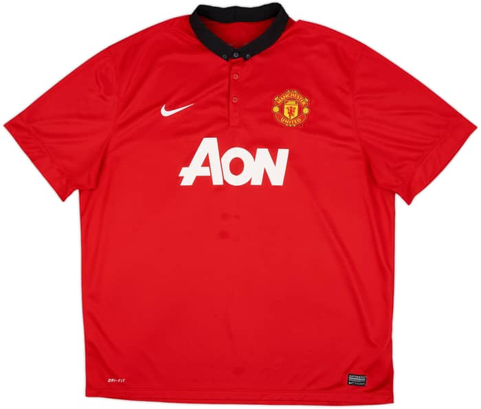 2013-14 Manchester United Home Shirt V.Persie #20 - 6/10 - (3XL)