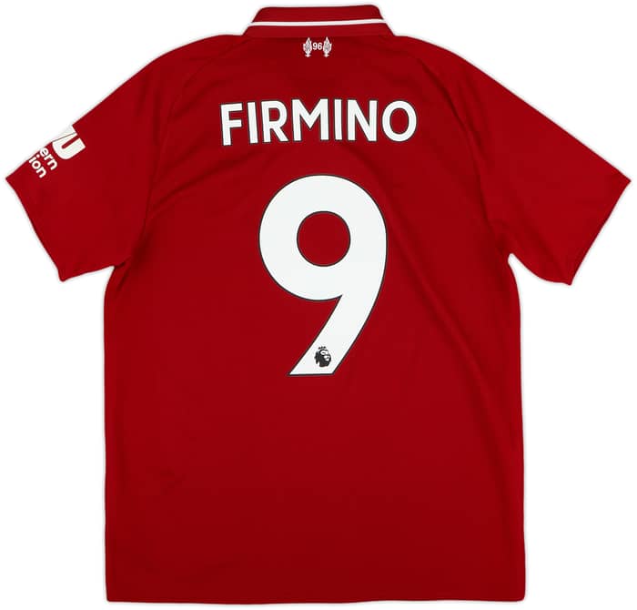 2018-19 Liverpool Home Shirt Firmino #9 - 5/10 - (S)