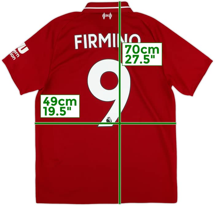 2018-19 Liverpool Home Shirt Firmino #9 - 5/10 - (S)