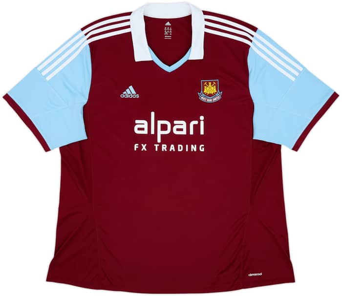 2013-14 West Ham Home Shirt Noble #16 - 10/10 - (3XL)