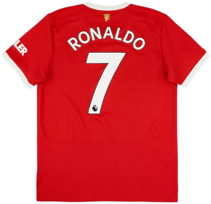 2021-22 Manchester United Home Shirt Ronaldo #7 - 7/10 - (M)