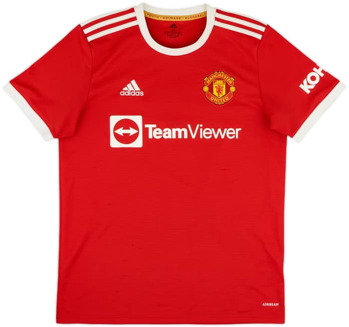 2021-22 Manchester United Home Shirt Ronaldo #7 - 7/10 - (M)