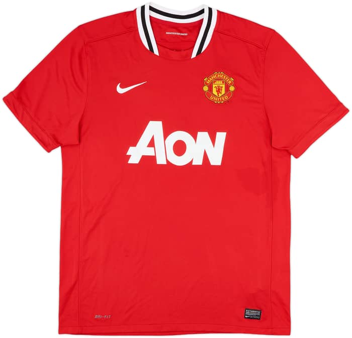 2011-12 Manchester United Home Shirt Chicharito #14 - 5/10 - (L)