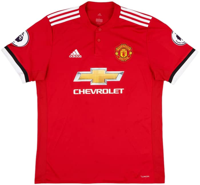 2017-18 Manchester United Home Shirt Matic #31 - 8/10 - (L)