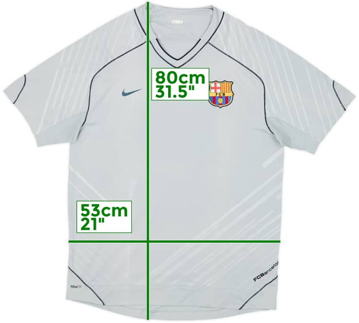 2008-08 Barcelona Nike Training Shirt - 7/10 - (L)