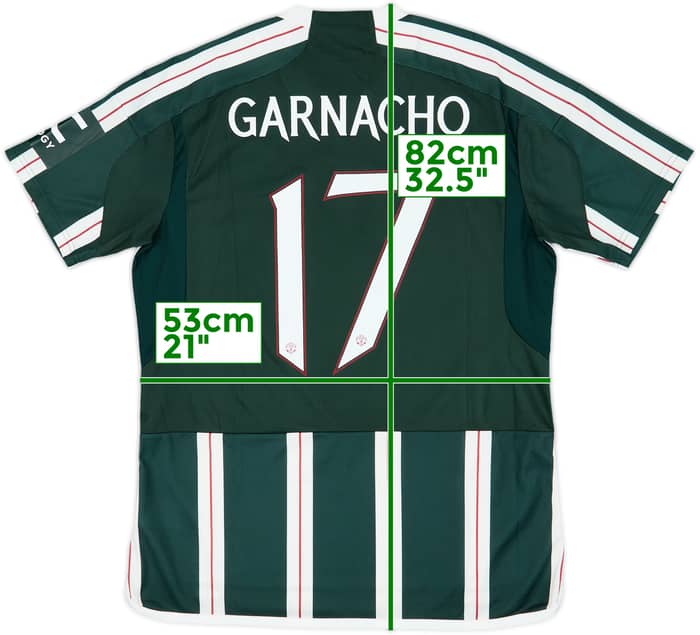 2023-24 Manchester United Away Shirt Garnacho #17 - 10/10 - (L)