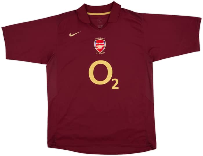 2005-06 Arsenal Home Shirt Henry #14 - 6/10 - (XL)