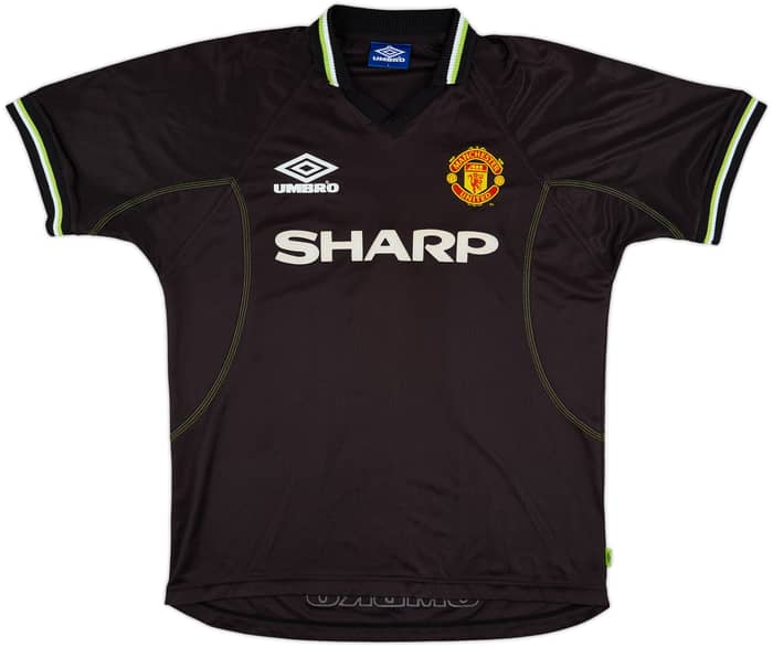 1998-99 Manchester United Third Shirt Scholes #18 - 9/10 - (L)