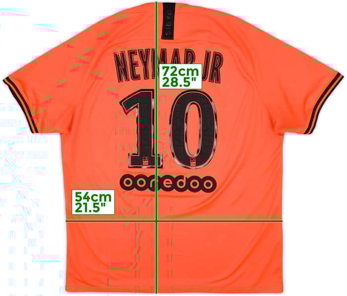2019-20 Paris Saint-Germain Away Shirt Neymar Jr #10 - 9/10 - (XL)
