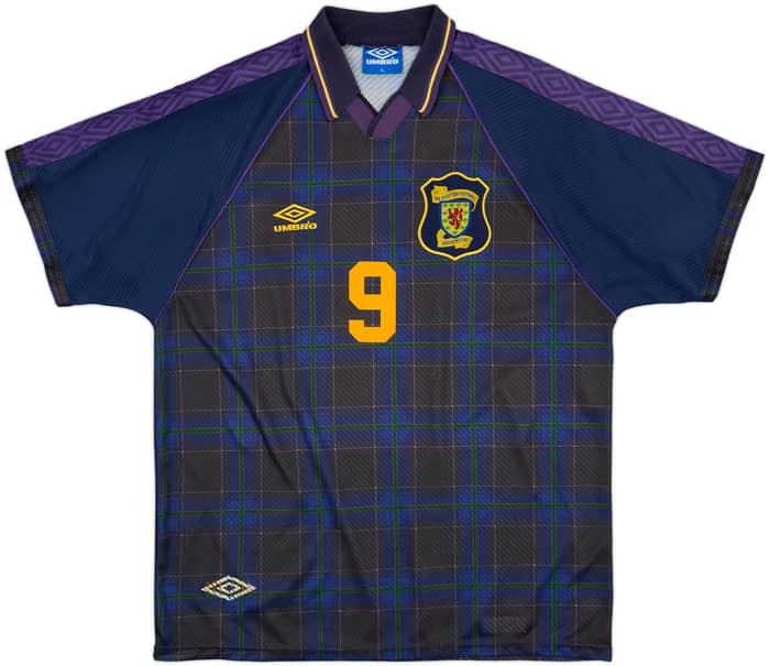 1994-96 Scotland Home Shirt McCoist #9 - 8/10 - (XL)