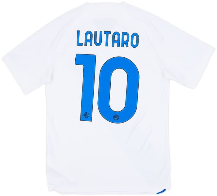 2023-24 Inter Milan Away Shirt Lautaro #10 - 7/10 - (S)
