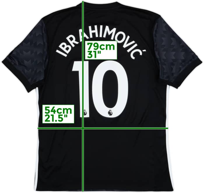 2017-18 Manchester United Away Shirt Ibrahimovic #10 - 10/10 - (L)