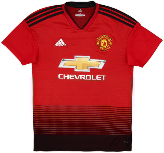 2018-19 Manchester United Home Shirt Lingard #14 - 9/10 - (S)