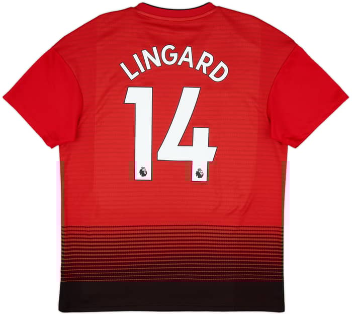 2018-19 Manchester United Home Shirt Lingard #14 - 10/10 - (L)