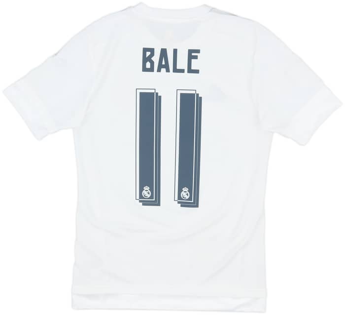 2015-16 Real Madrid Home Shirt Bale #11 - 8/10 - (XS)