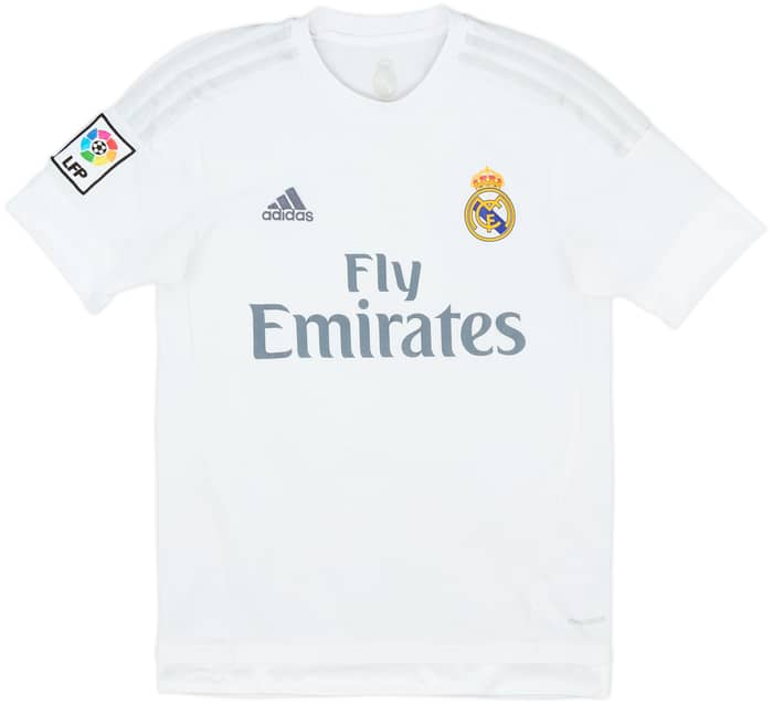 2015-16 Real Madrid Home Shirt Bale #11 - 8/10 - (XS)