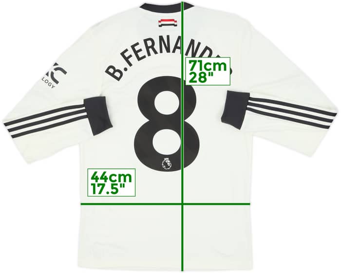 2024-25 Manchester United Third L/S Shirt B.Fernandes #8 (S)
