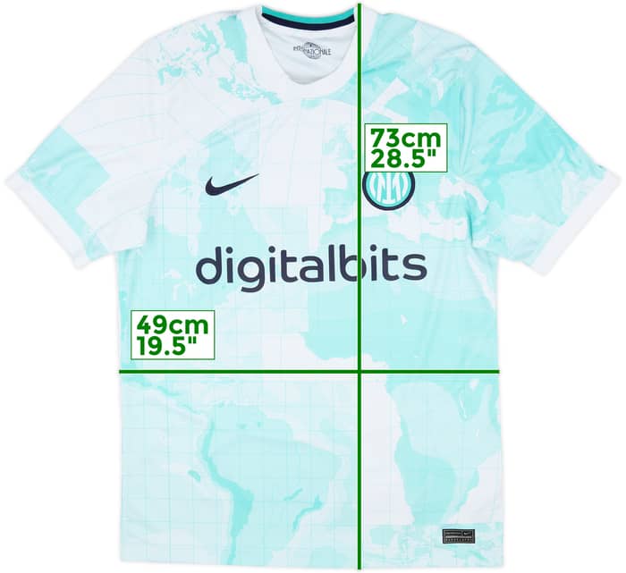 2022-23 Inter Milan Away Shirt - 10/10 - (M)