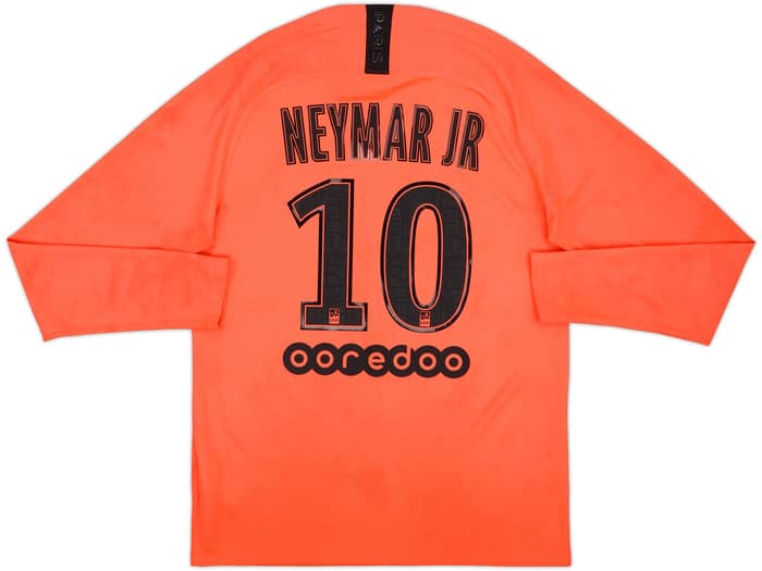 2019-20 Paris Saint-Germain Away L/S Shirt Neymar Jr #10 - 6/10 - (M)