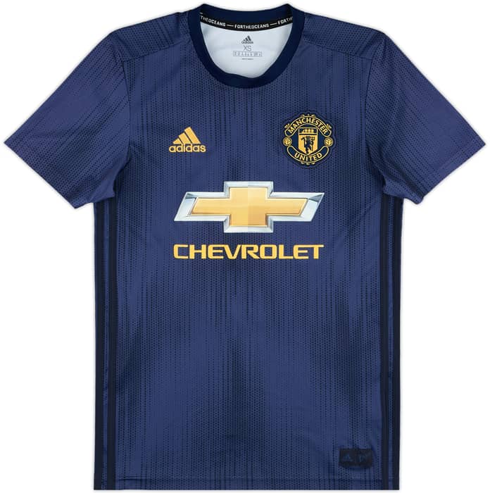 2018-19 Manchester United Third Shirt Pogba #6 - 9/10 - (XS)
