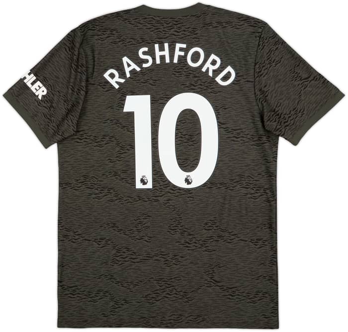 2020-21 Manchester United Away Shirt Rashford #10 - 10/10 - (L)