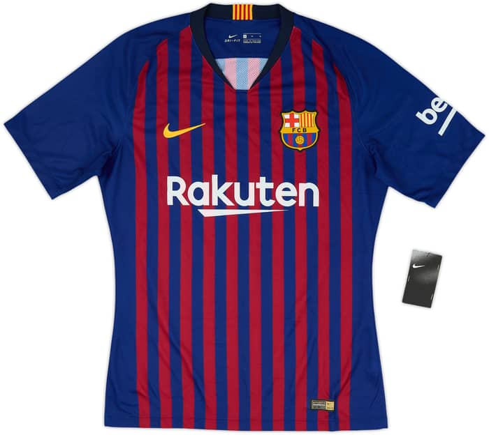 2018-19 Barcelona Player Issue Home Shirt Messi #10 (M)