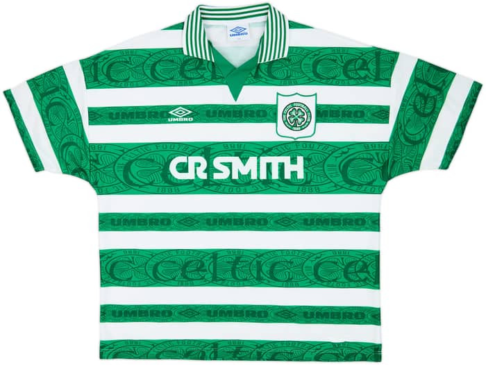 1995-97 Celtic Home Shirt - 8/10 - (XXL)