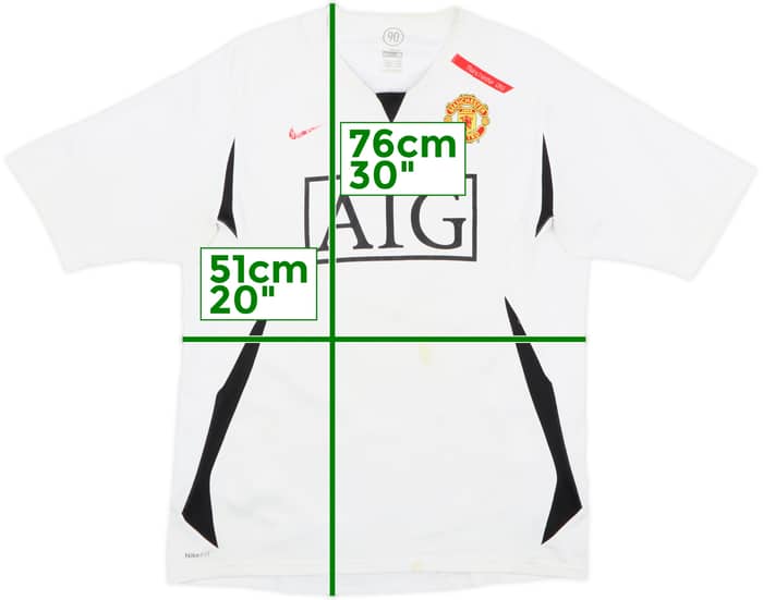 2007-08 Manchester United Nike Training Shirt - 5/10 - (M)