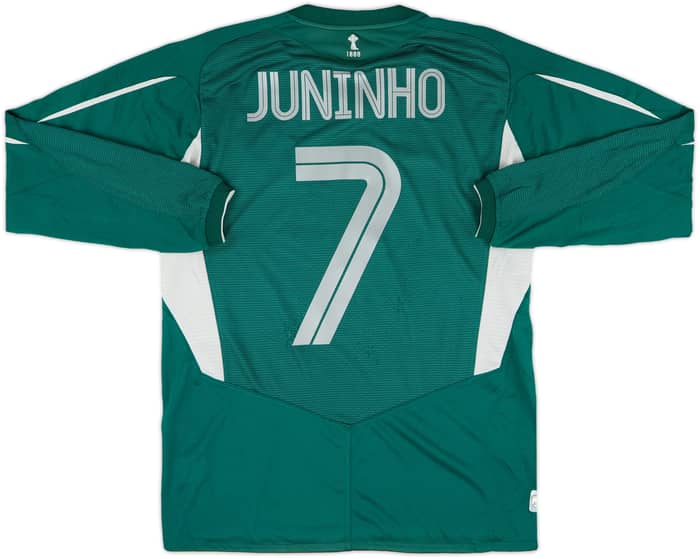 2004-05 Celtic Away L/S Shirt Juninho #7 - 5/10 - (S)