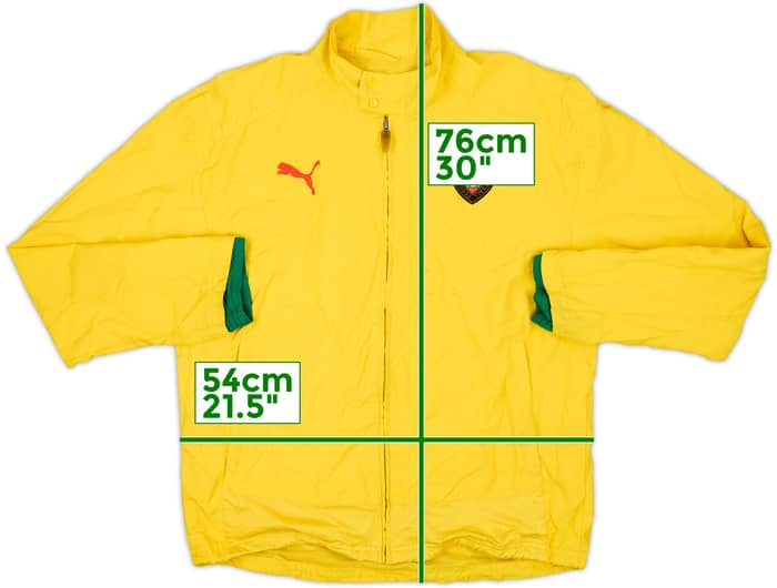 2008-09 Cameroon Puma Track Jacket - 4/10 - (M)