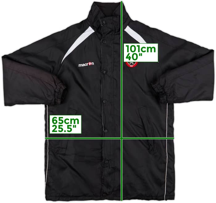 2009-10 Sheffield United Macron Padded Bench Coat - 5/10 - (XL)