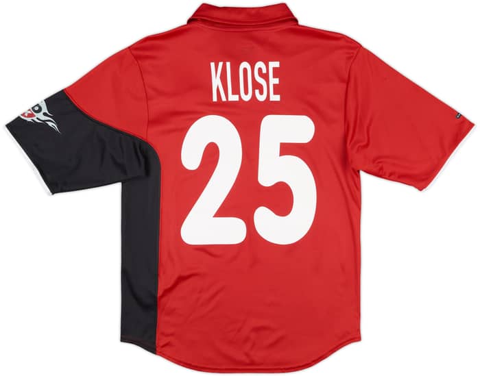 2000-01 Kaiserslautern Home Shirt Klose #25 - 9/10 - (XS)