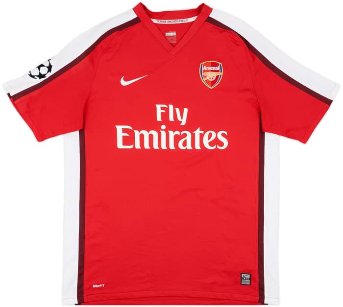2008-10 Arsenal Home Shirt Fabregas #4 - 9/10 - (L)