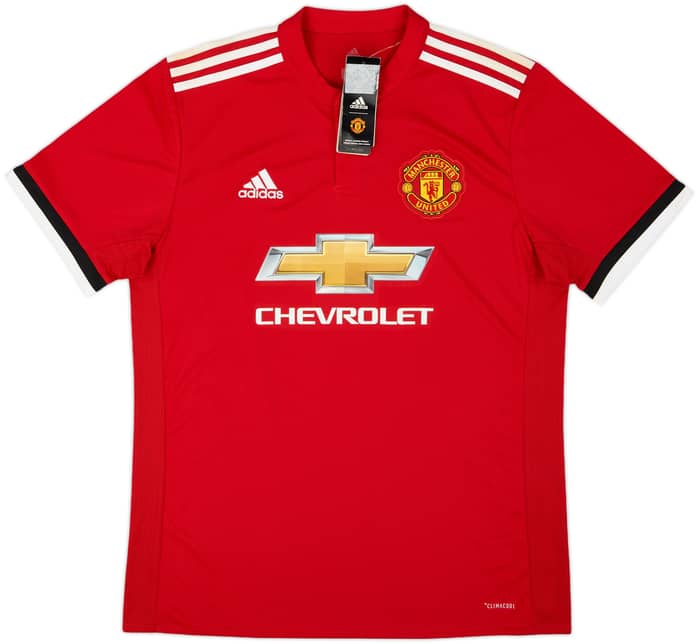 2017-18 Manchester United Home Shirt Ibrahimovic #10 (L)