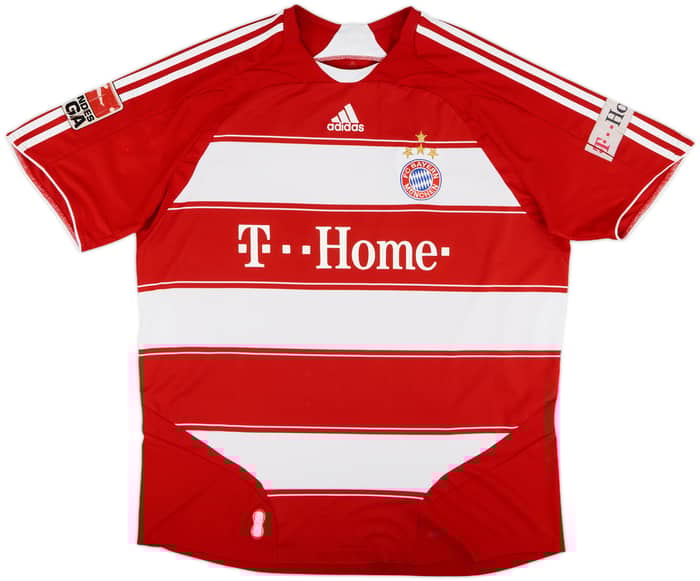 2008-09 Bayern Munich Home Shirt Ribery #7 - 7/10 - (XL)