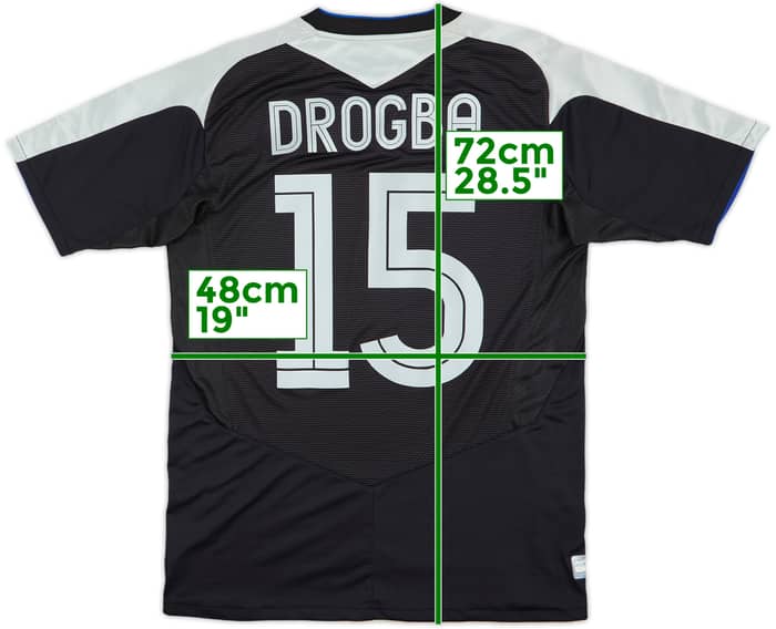 2004-05 Chelsea Away Shirt Drogba #15 - 7/10 - (S)